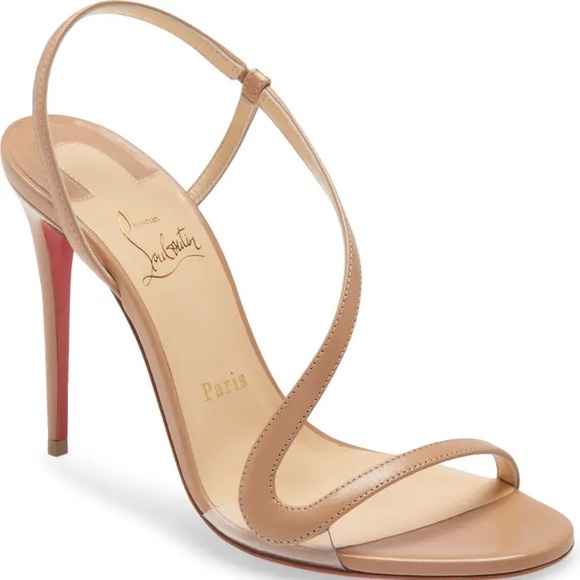 Christian Louboutin Shoes - Authentic Christian Louboutin Rosalie Slingback Sandal Heel